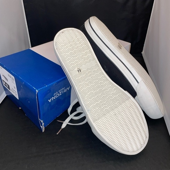 COPY - NWT Arizona Annie black canvas tennis shoes size 8 - Picture 6 of 6